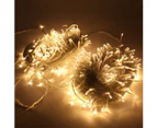500LED 100M Waterproof Christmas Fairy String Lights For Wedding Garden Party - Warm White