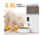 Advwin 3.5L Automatic Pet Feeder WIFI Cat Dog Smart Food Dispenser