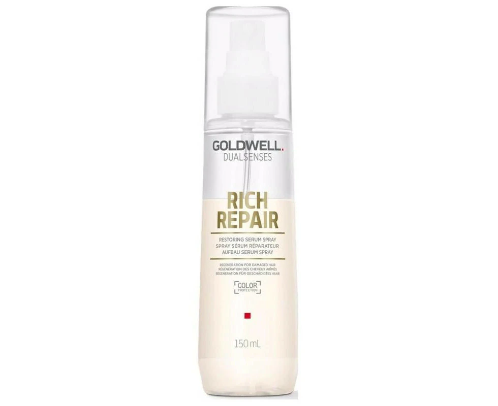 Goldwell Dual Senses Rich Repair Restoring Serum Spray (Regeneration For Damaged Hair) 150ml/5oz