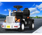 ALFORDSON Kids Ride On Car Electric Toy Truck 25W Motor w/ LED Lights Black
