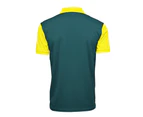 AOC Australian Olympic Adults Supporter Polo Shirt/Top Sport Green/Gold - Green