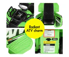 ALFORDSON Kids Ride On Car Electric ATV Toy 25W Motor W/ USB MP3 LED Light Green