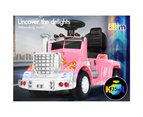 ALFORDSON Kids Ride On Car Electric Toy Truck 25W Motor w/ LED Lights Pink