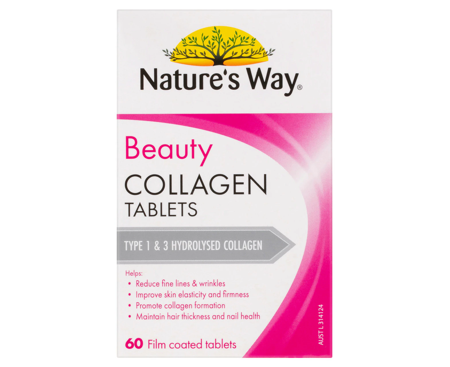 Nature's Way Beauty Collagen 60 Tablets