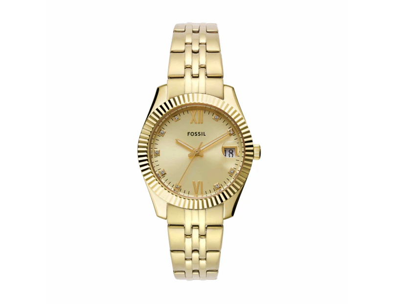 Fossil Scarlette Gold Watch ES5338