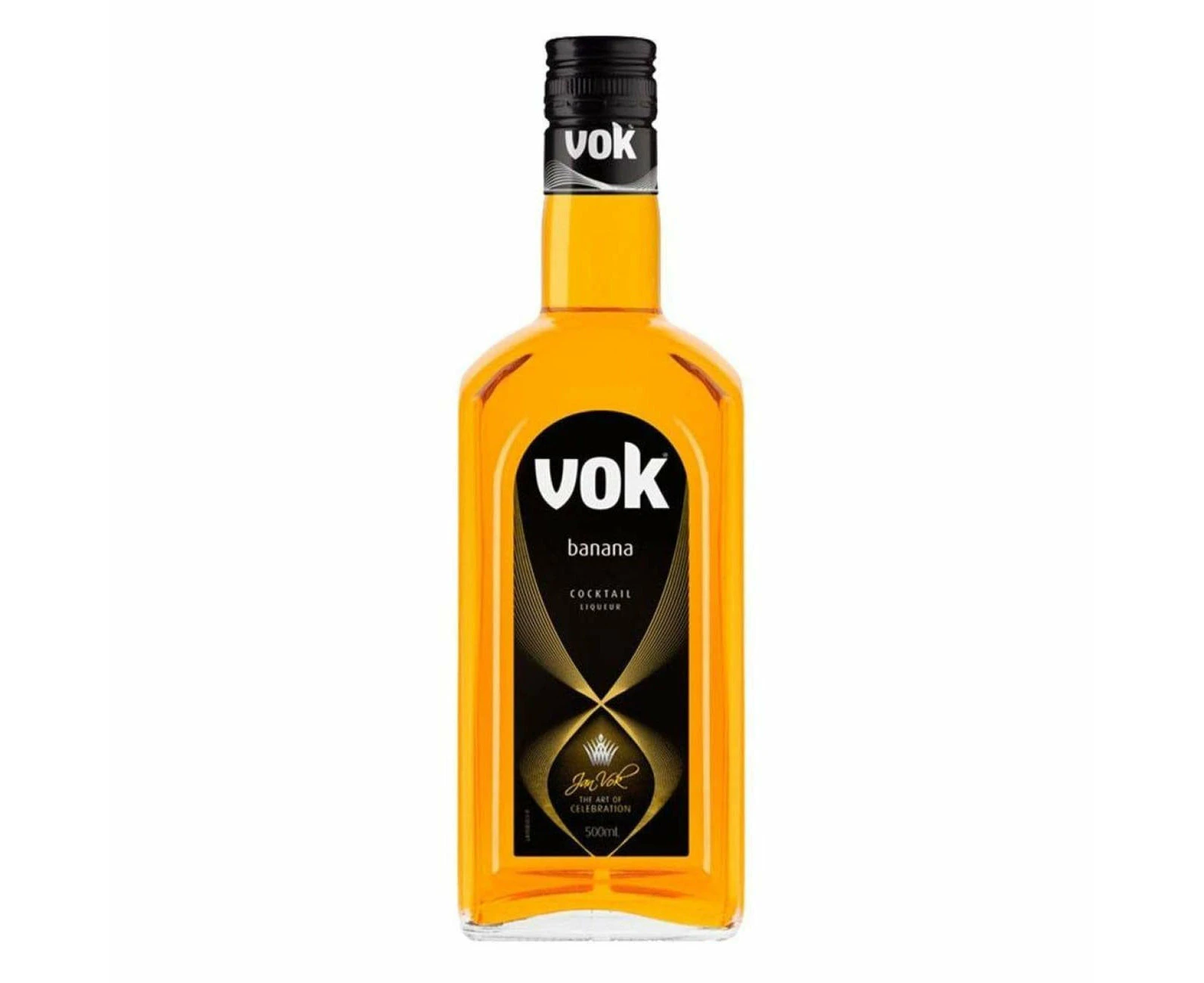 Vok Banana Liqueur, 500ml 17% Alc.