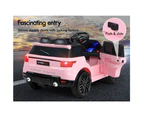 ALFORDSON Kids Ride On Car 12V Eletric Motor Remote Car Toy MP3 LED Light Pink