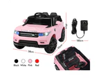 ALFORDSON Kids Ride On Car 12V Eletric Motor Remote Car Toy MP3 LED Light Pink