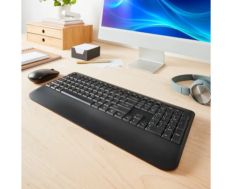 Wireless Slim Keyboard & Mouse Combo - Anko