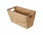 Rectangle Narrow Basket with Handles  - Anko - Neutral