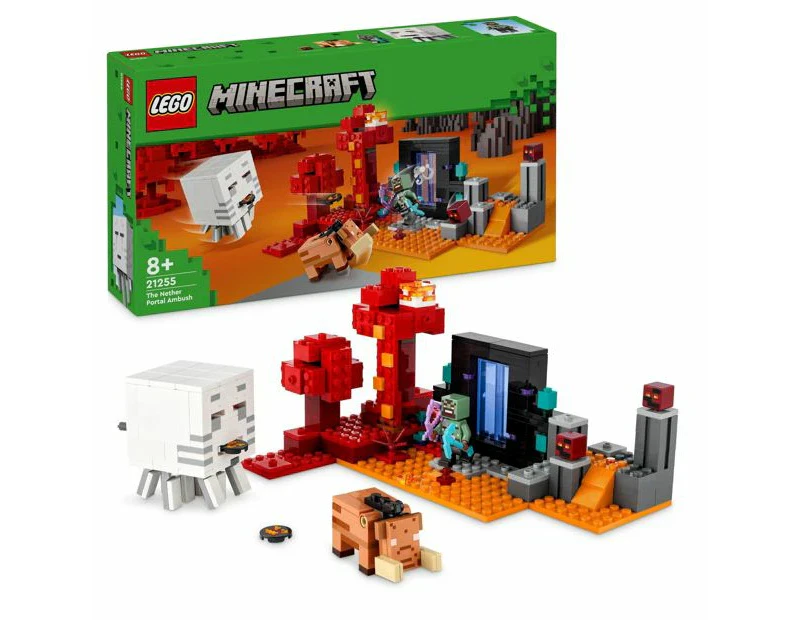 LEGO® Minecraft The Nether Portal Ambush 21255