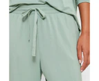 Target Soft Comfort Bamboo Sleep Jogger Pants - Green