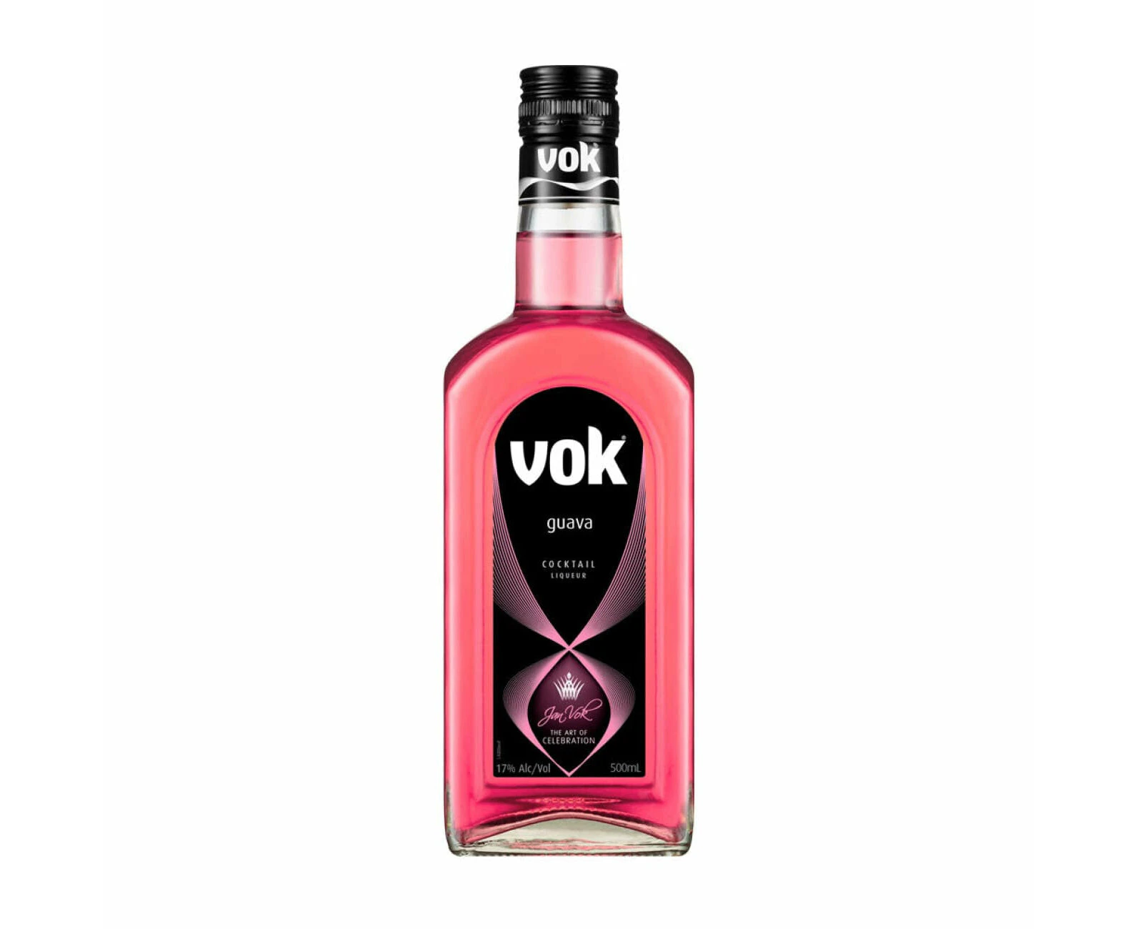 Vok Guava Liqueur, 500ml 17% Alc.