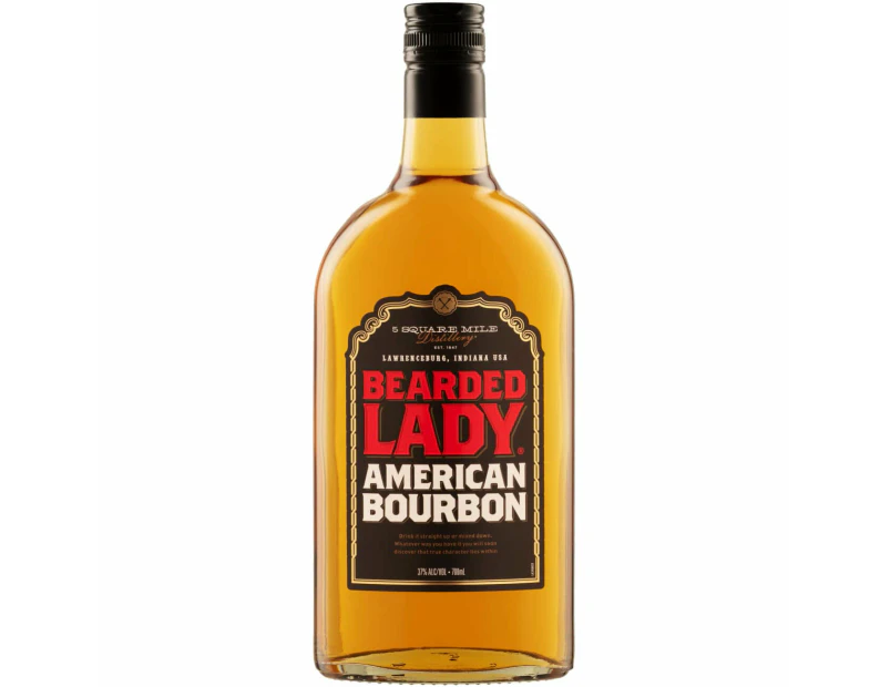 Bearded Lady Bourbon, 700ml 37% Alc.