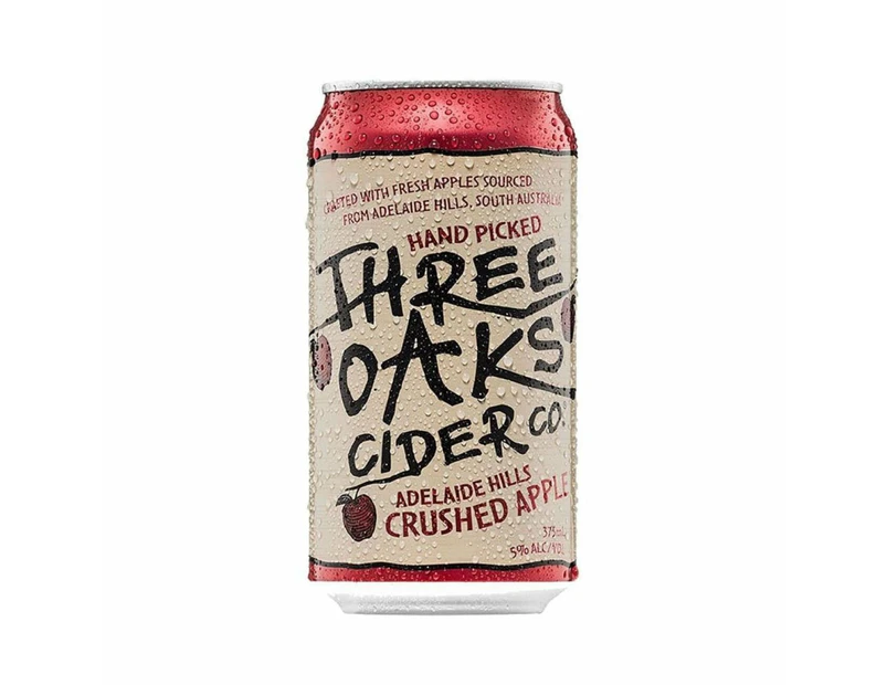 Three Oaks Crushed Apple Cider, 375ml 5% Alc.