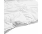 High Warmth Soft Comfort Quilt, King Bed - Anko - White