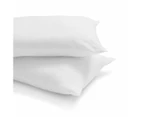 Cotton Rich High Profile Pillows, Set of 2 - Anko - White