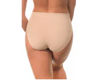 Post Maternity Cotton Everyday Control High Cut Brief Pack - Nude
