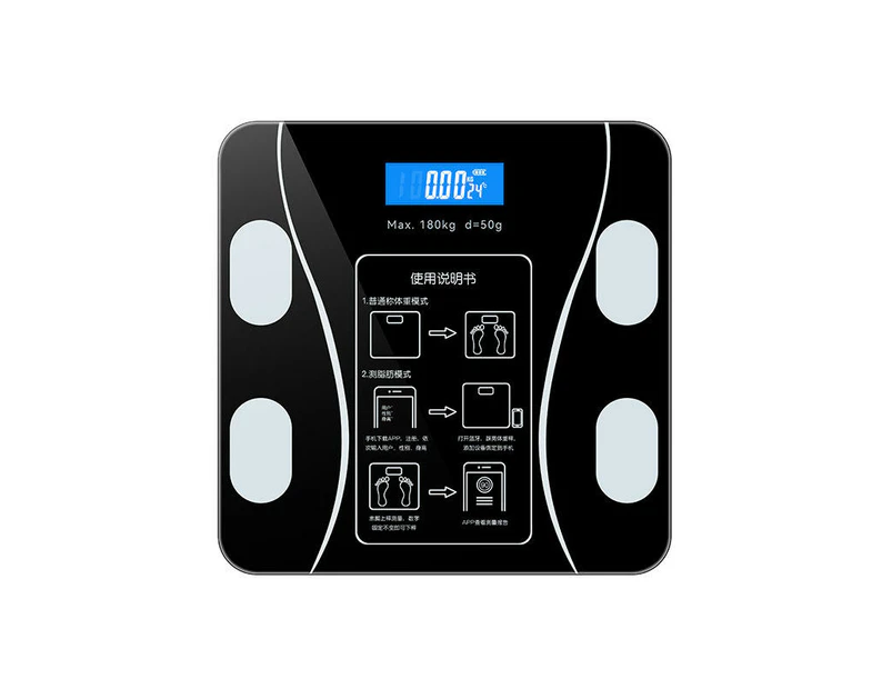 Body Fat Scale Display Weight Scale, High Accurate, Digital Bluetooth Bathroom Smart Scale-Color 14