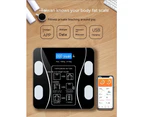 Body Fat Scale Display Weight Scale, High Accurate, Digital Bluetooth Bathroom Smart Scale-Color 6