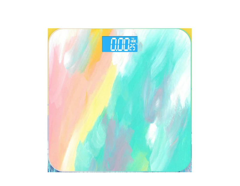 Digital Bathroom Scale for Body Weight High Accuracy USB Smart Scale Digital Scale Body Weight-Color 9