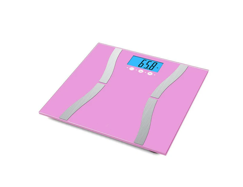 Weighing Scale Smart Home Electronic Scale Body Fat Scale Body Fat Scale Precision Smart Scale-Pink