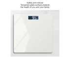 Scale for Body Weight Smart Body Fat Scale Digital Bathroom Wireless Weight Scale-white