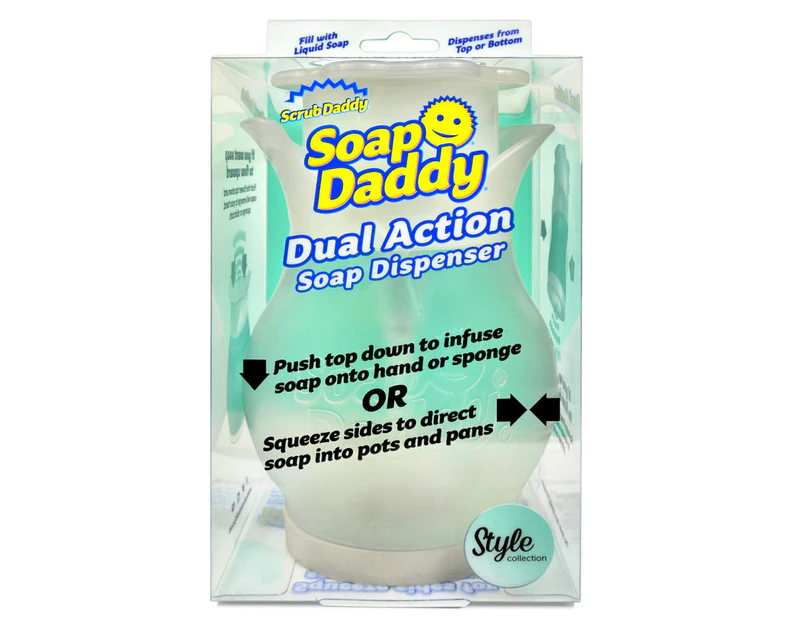 Scrub Daddy Soap Daddy Dual-Action Soap Dispenser