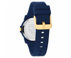 Tommy Hilfiger Blue Silicone Women's Watch - 1782692