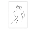Charlie & Co. Female Body Sketch Wall Art