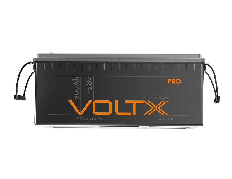 VoltX 12V 200Ah Pro Lithium Battery LiFePO4 Rechargeable Deep Cycle 200A BMS