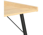 vidaXL Desk Oak 90x50x79 cm