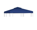 Water-proof Gazebo Cover Canopy 310 g / m2 Dark Blue 3 x 3 m