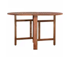 vidaXL Garden Table 120x70x74 cm Solid Acacia Wood