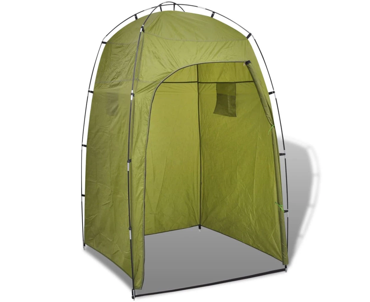 vidaXL Shower/WC/Changing Tent Green