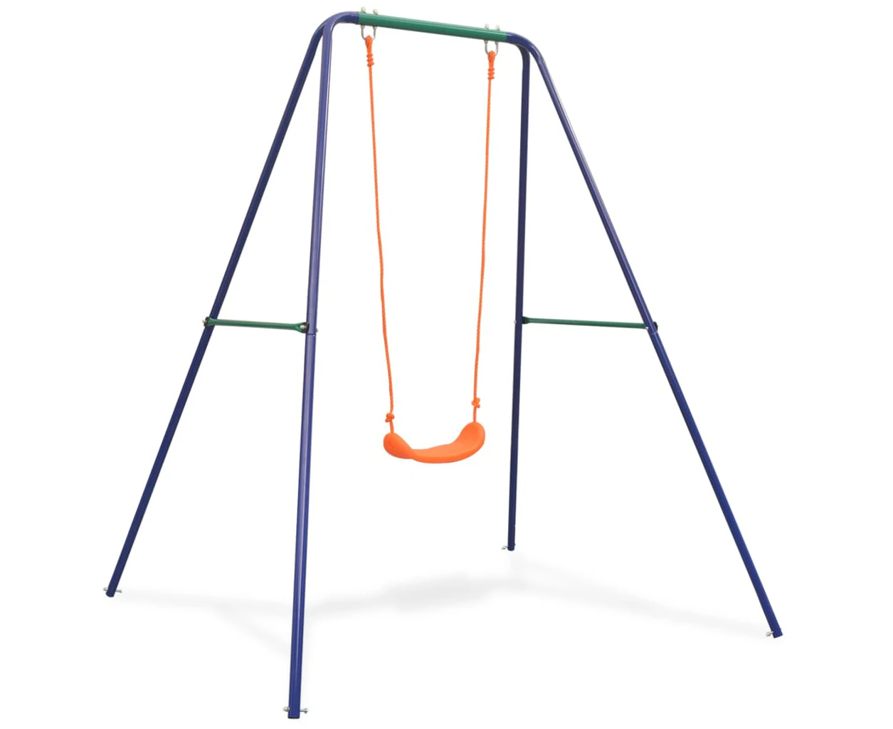 vidaXL Single Swing Orange