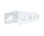 vidaXL Garden Marquee 3x12 m White