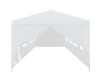 vidaXL Garden Marquee 3x12 m White