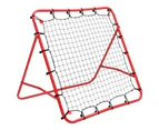 vidaXL Adjustable Football Kickback Rebounder 100 x 100 cm