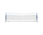 vidaXL Badminton Net with Shuttlecocks 600x155 cm