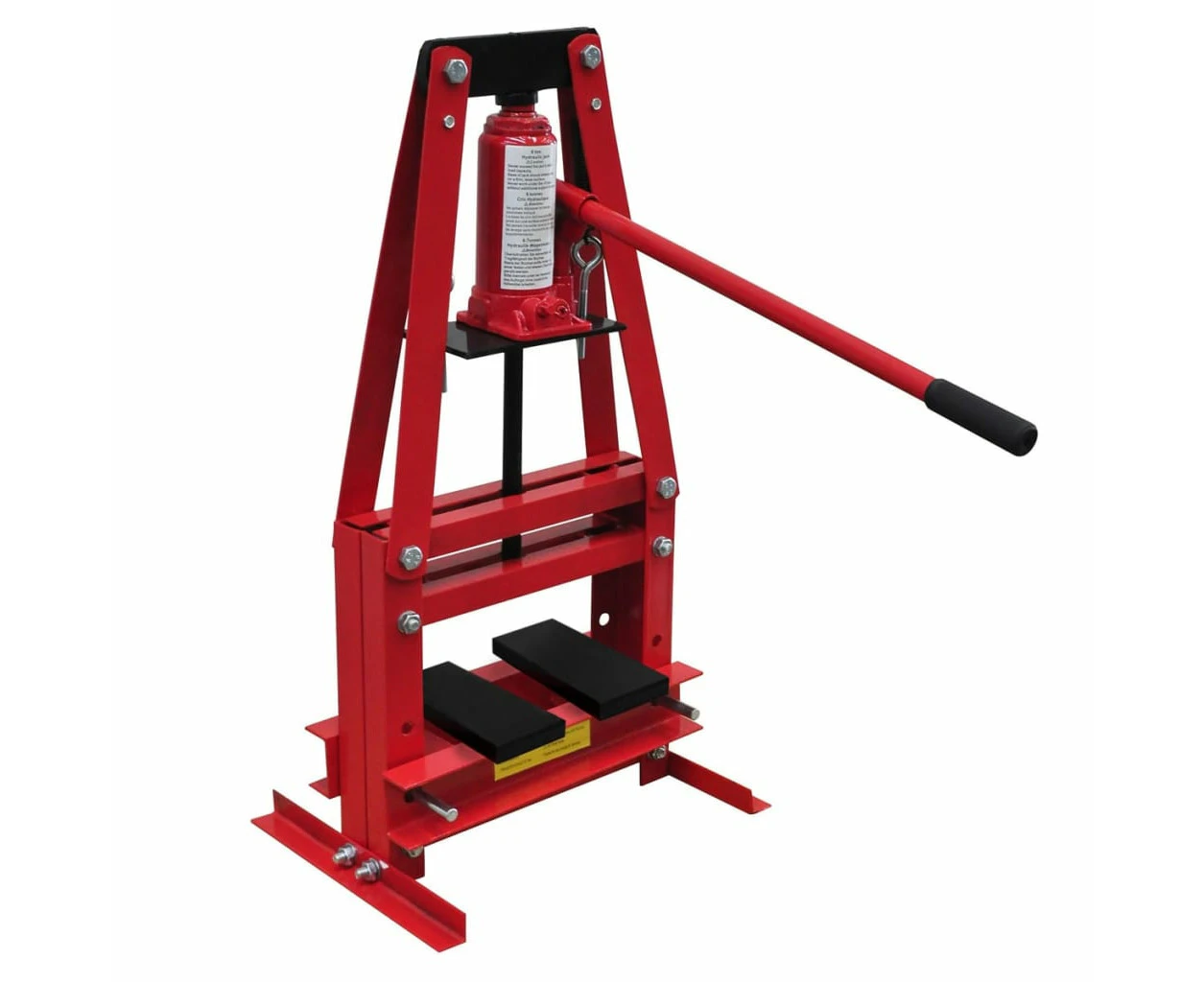 vidaXL 6-ton Hydraulic Heavy Duty Floor Shop Press