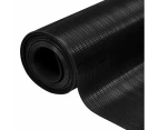 vidaXL Floor Mat Anti-Slip Rubber 1.5x4 m 3 mm Fine Rib