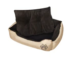 vidaXL Warm Dog Bed with Padded Cushion XL