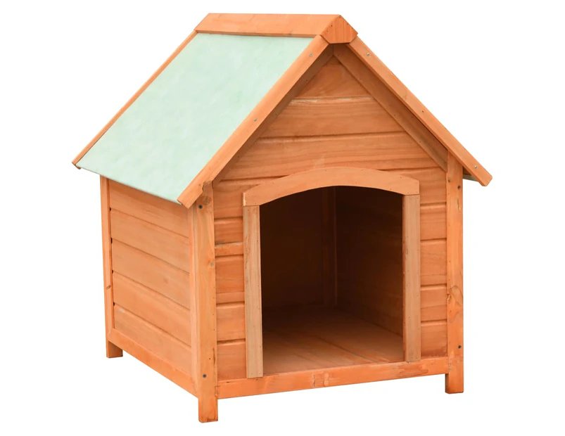 vidaXL Dog House Solid Pine & Fir Wood 72x85x82 cm