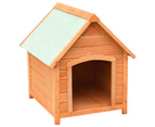 vidaXL Dog House Solid Pine & Fir Wood 72x85x82 cm