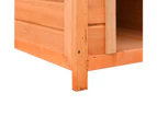 vidaXL Dog House Solid Pine & Fir Wood 72x85x82 cm