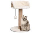 vidaXL Cat Tree with Scratching Post 49 cm Seagrass