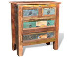 Reclaimed Cabinet Solid Wood with 4 Drawers