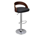 vidaXL Bar Stools 2 pcs Bent Wood