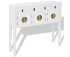 Sideboard Chinese Style Solid Wood White